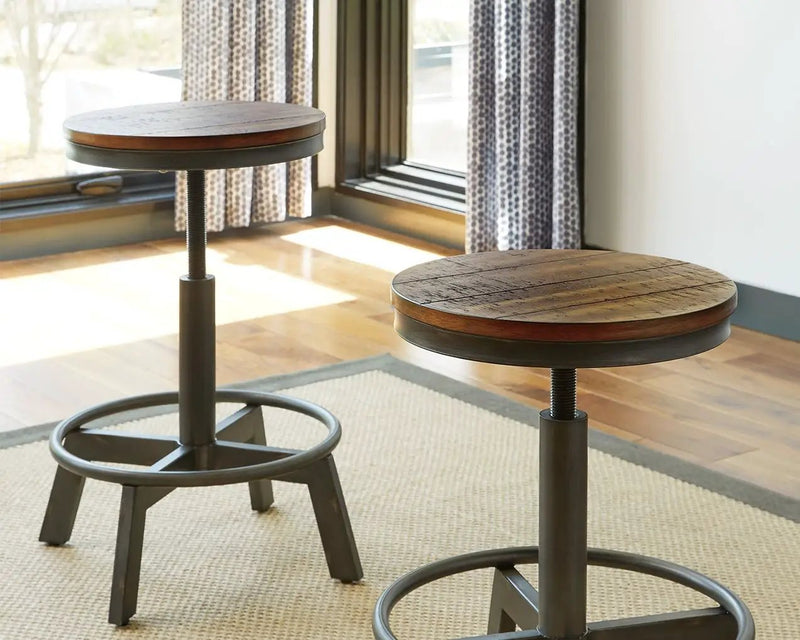 Torjin - Swivel Stool (Set of 2) by Unique Piece Furniture