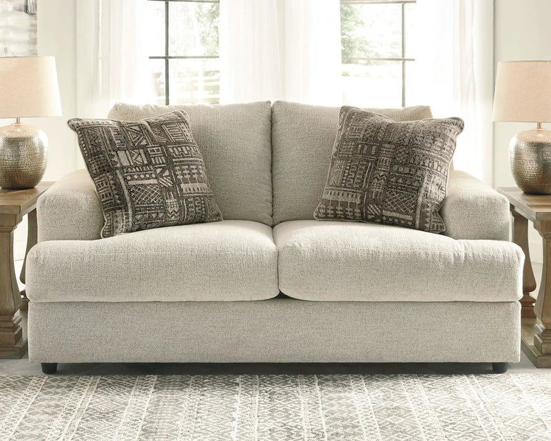 Soletren - Stationary Loveseat by Unique Piece Furniture