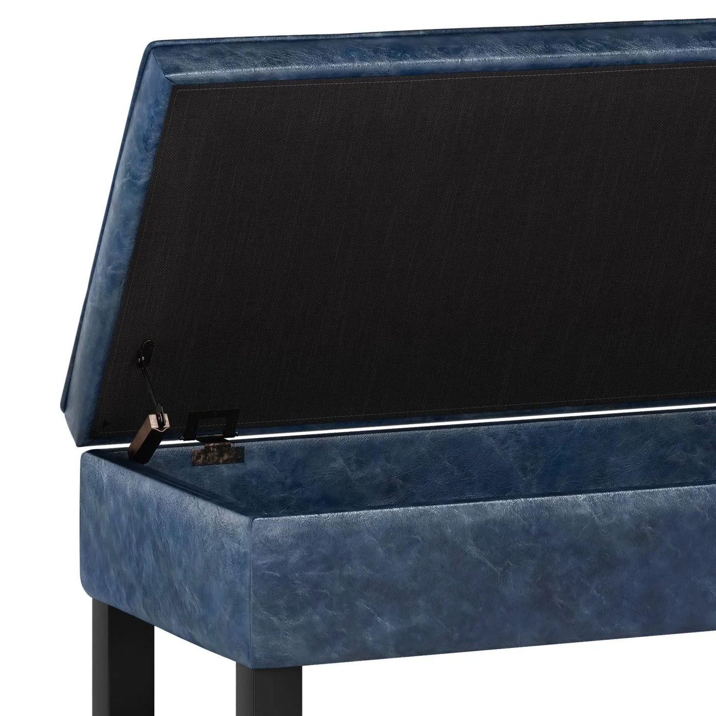 Cosmopolitan - Storage Ottoman Bench With Open Bottom by HouseOfZazla