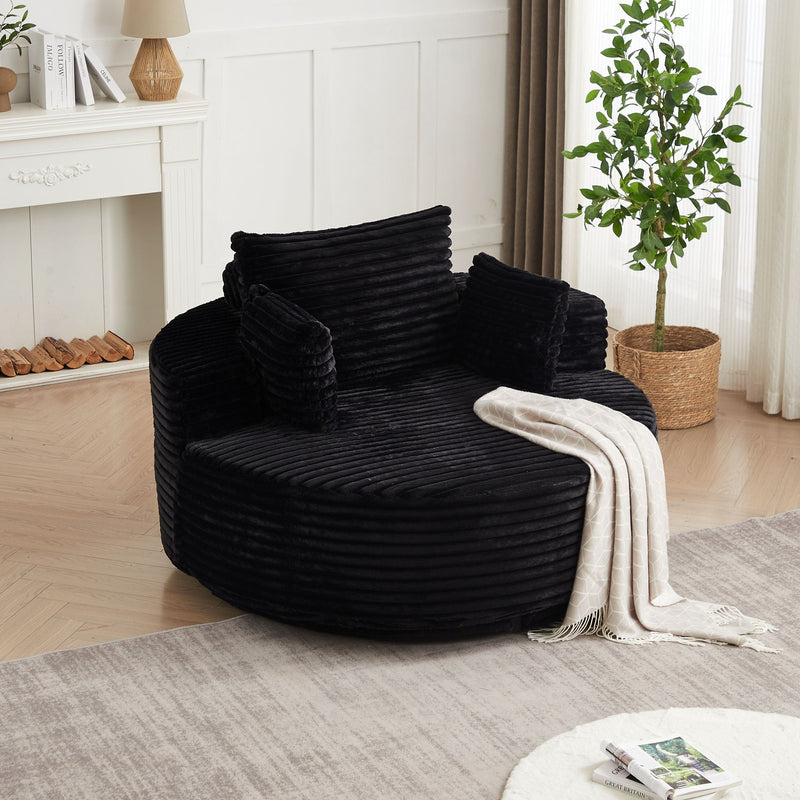 Swivel Chair With 360° Rotation For Living Room by HouseOfZazla
