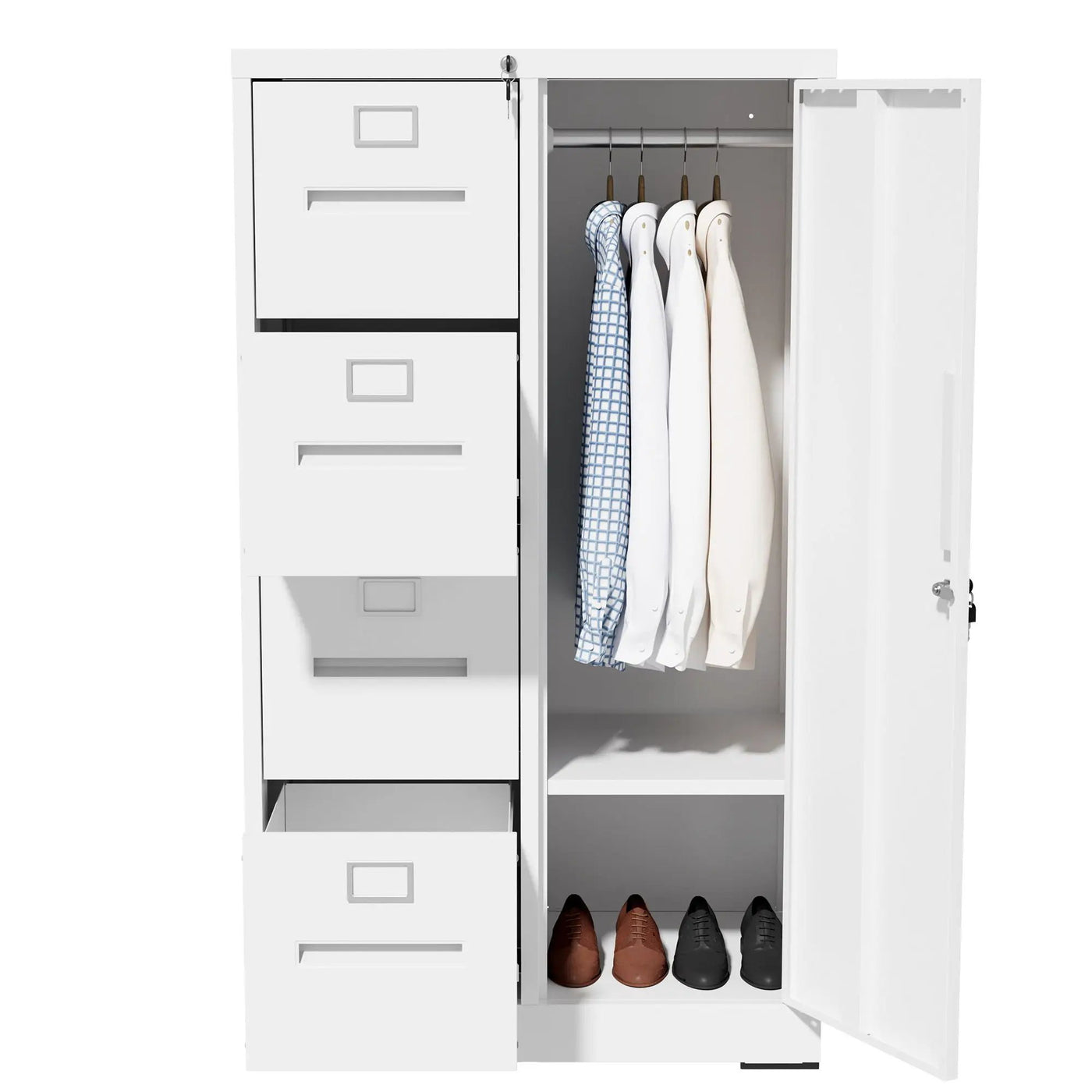 Storage Vertical Filing Cabinet With Lock by HouseOfZazla