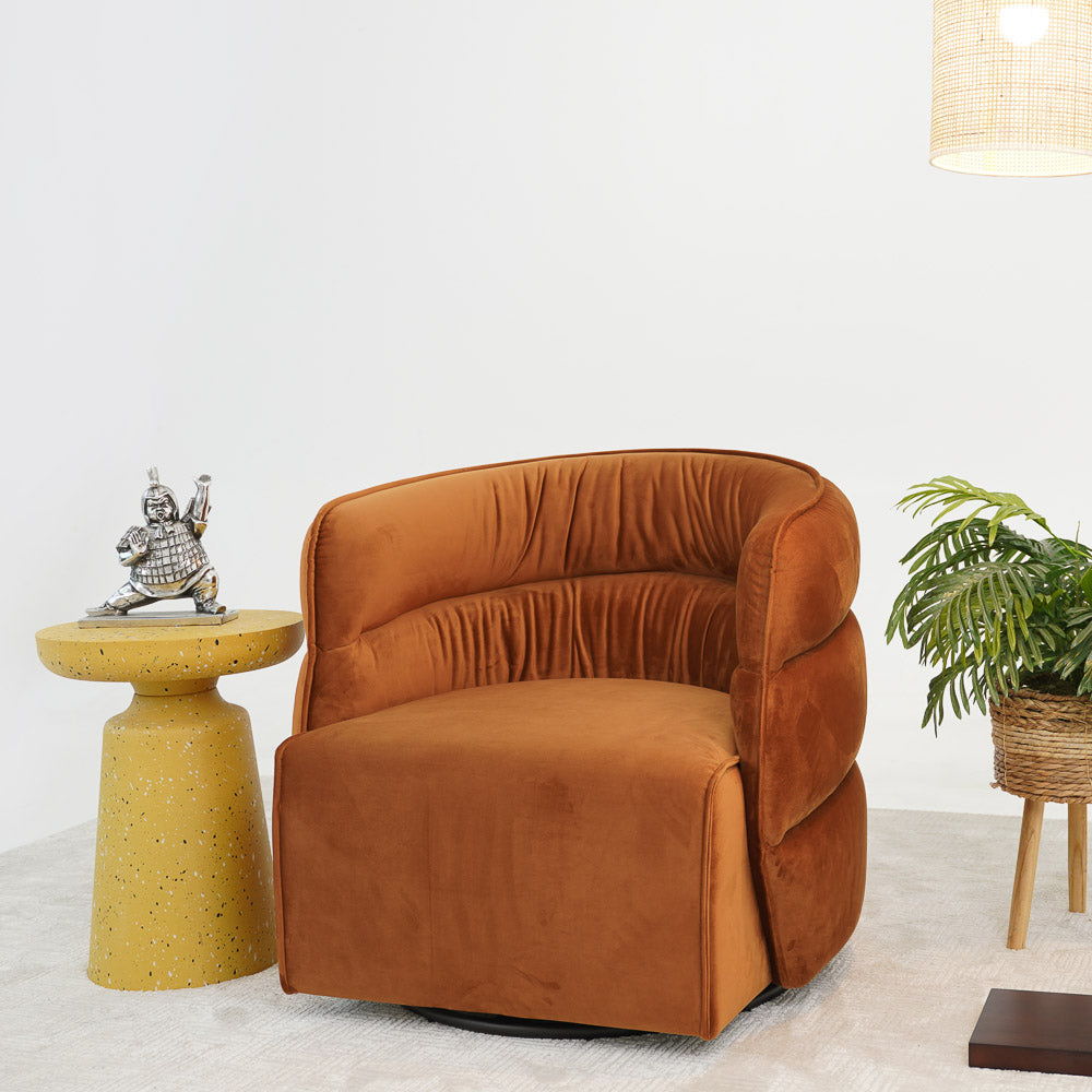 Walden Stylish Swivel Chair with Integrated Armrests - Multiple Colors, photo 19 of 38