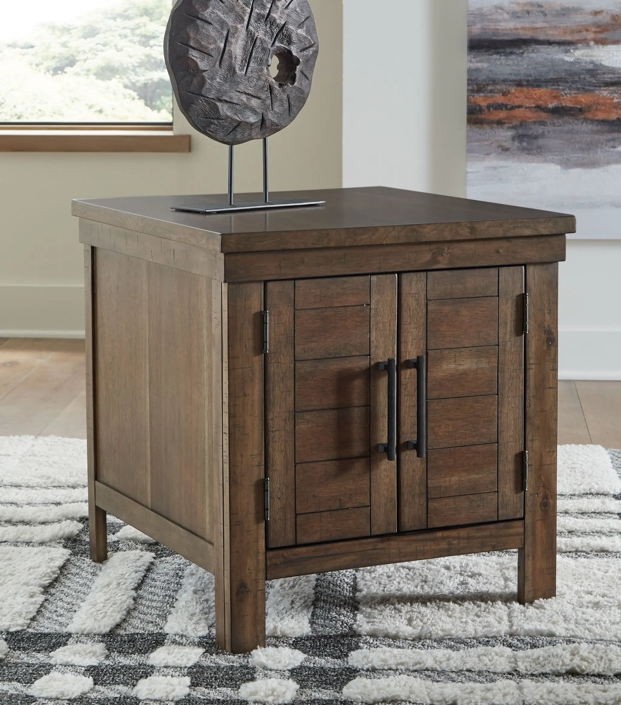 Moriville - Rectangular End Table - Grayish Brown by Unique Piece Furniture