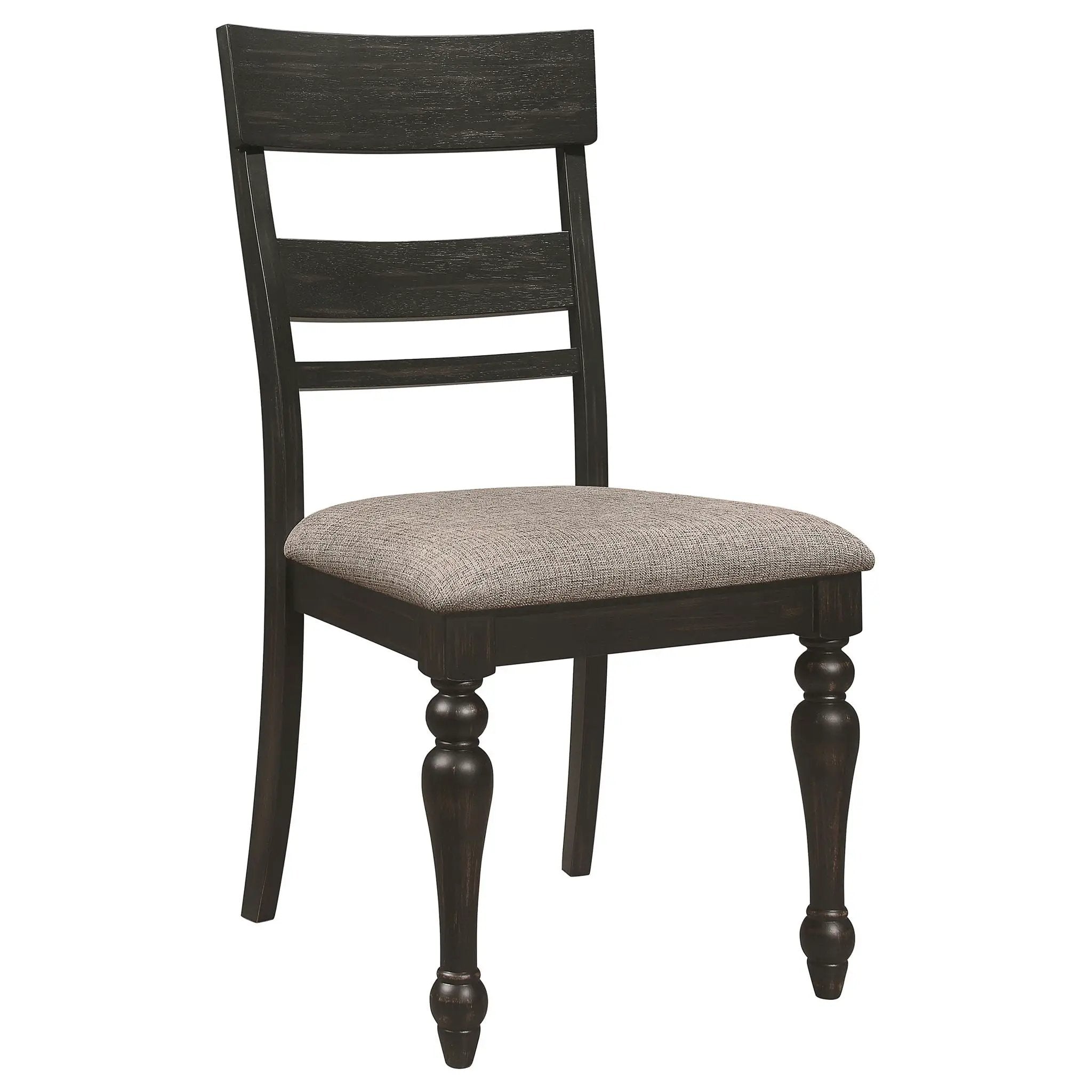 Kavita - Dining Side Chair (Set of 2) - Charcoal by HouseOfZazla