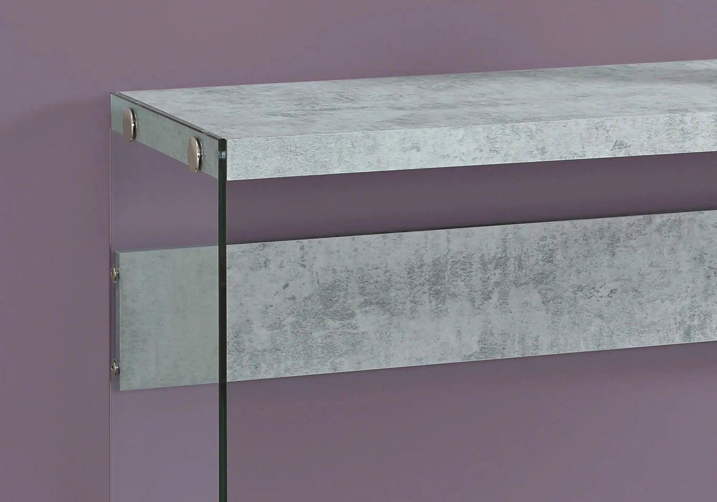 Accent Console Table For Entryway, Glossy Spacious Surface by HouseOfZazla
