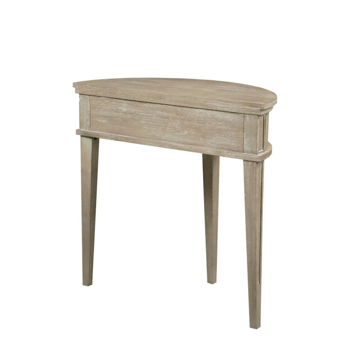 Vintage Inspired Storage Console Table With Fluted Doors by Unique Piece Furniture