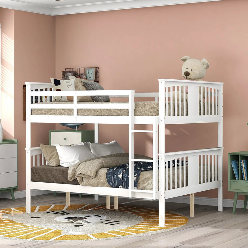 Bunk Bed With Ladder For Bedroom by Unique Piece Furniture