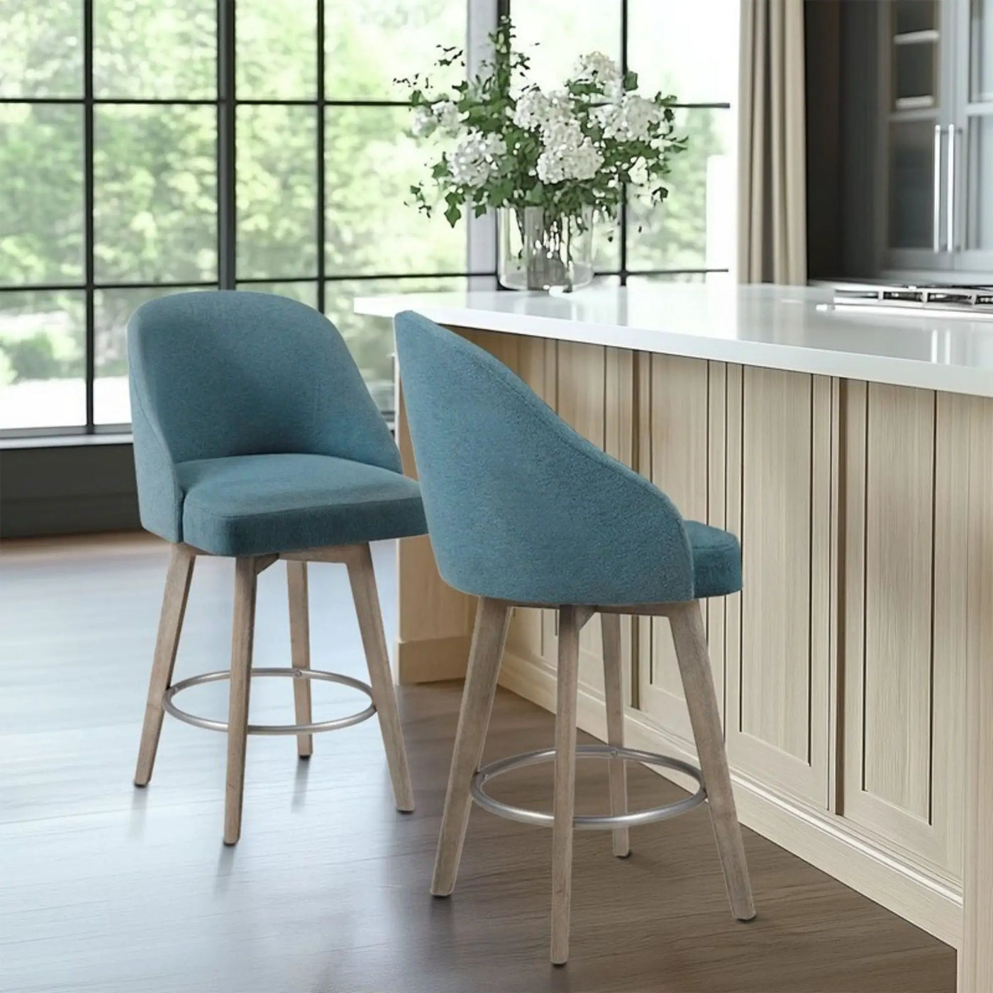 Pearce - Bar Stool With Swivel Seat by HouseOfZazla