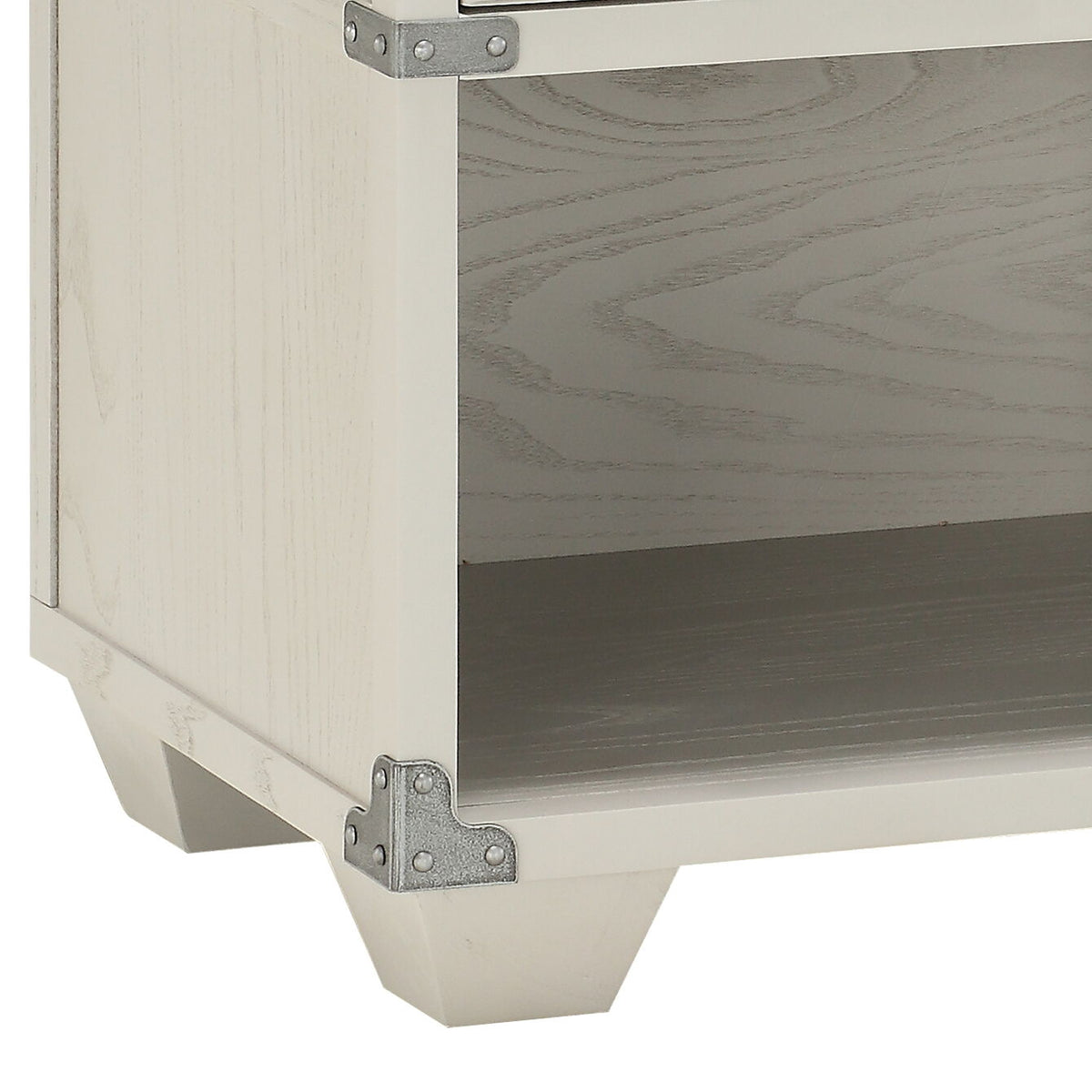 Orchest Gray Nightstand with Metal-Glide Drawer - Gray, photo 2 of 4