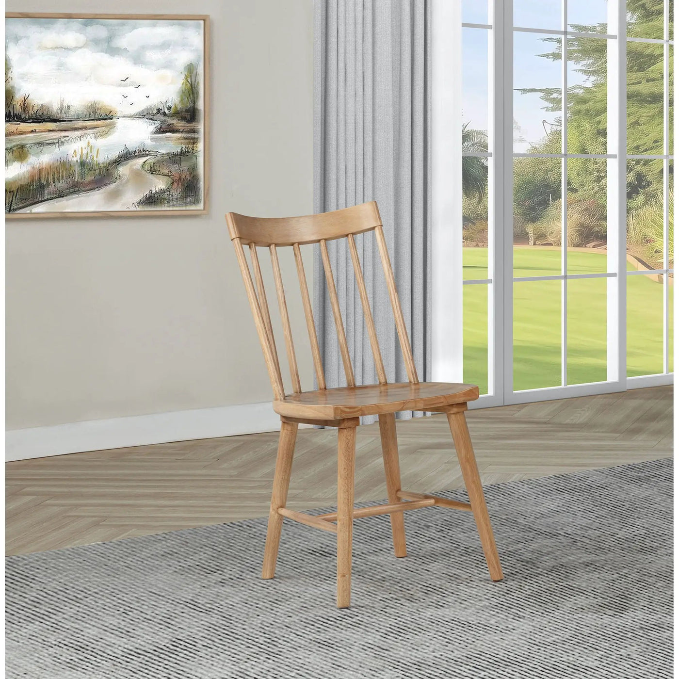 Carlos - Windsor Style Dining Side Chair (Set of 2) by HouseOfZazla