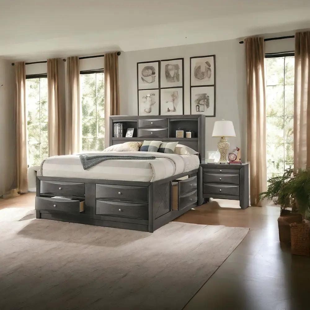 Ireland - Bed w/Storage by Unique Piece Furniture