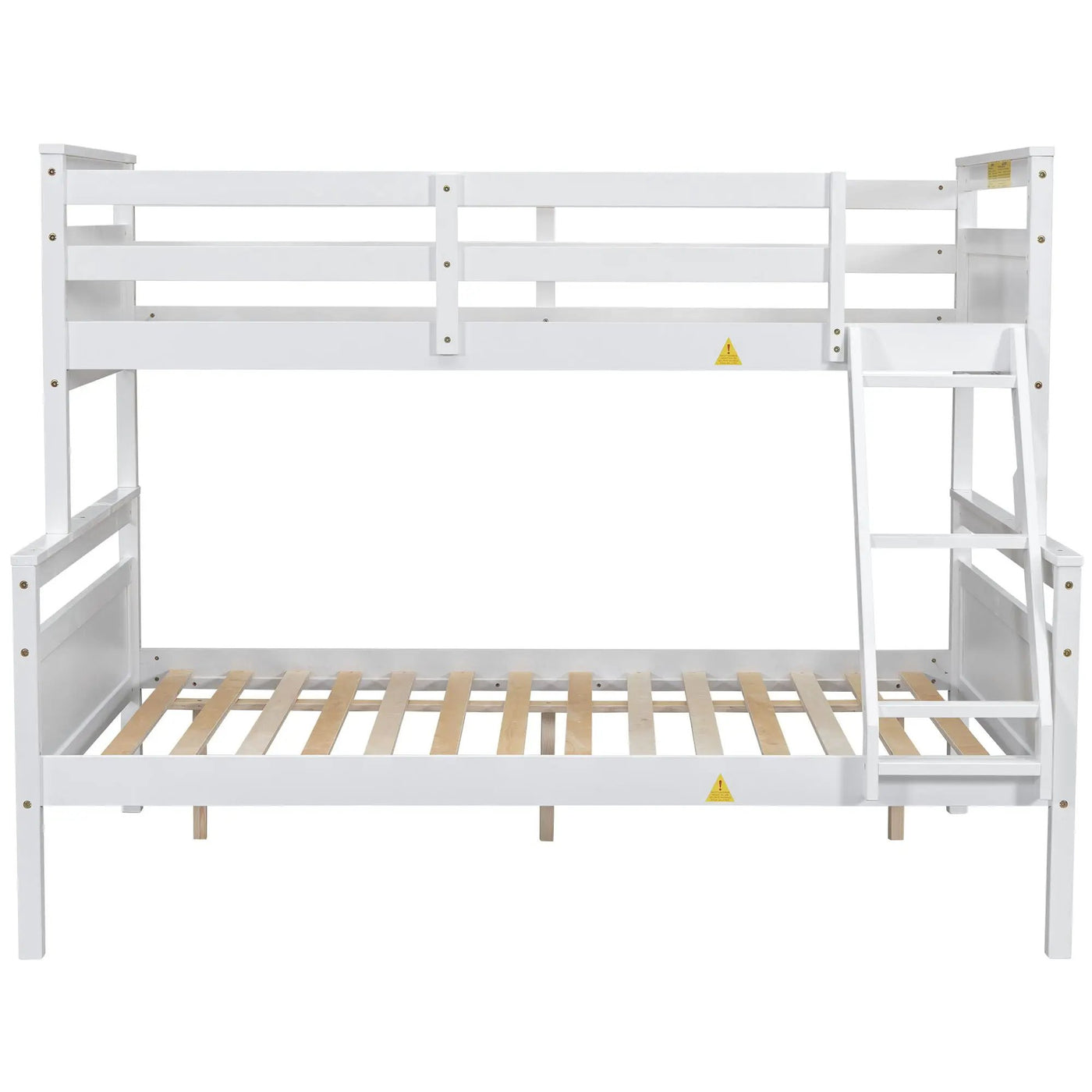 Bunk Bed With Ladder And Safety Guardrail by HouseOfZazla
