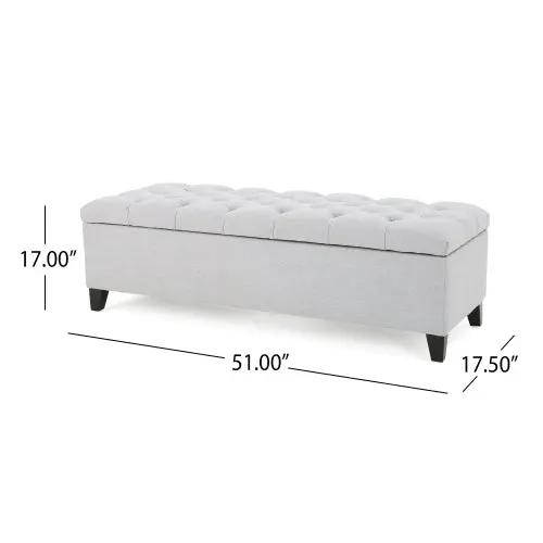 Glouster Storage Ottoman V2 by HouseOfZazla