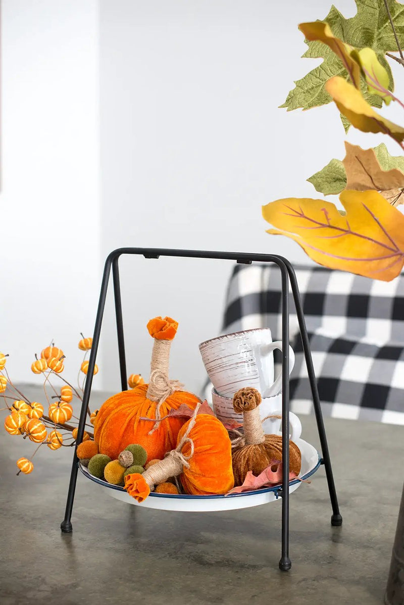 Handcrafted Farmhouse Harvest Pumpkins – Set of 6 by HouseOfZazla
