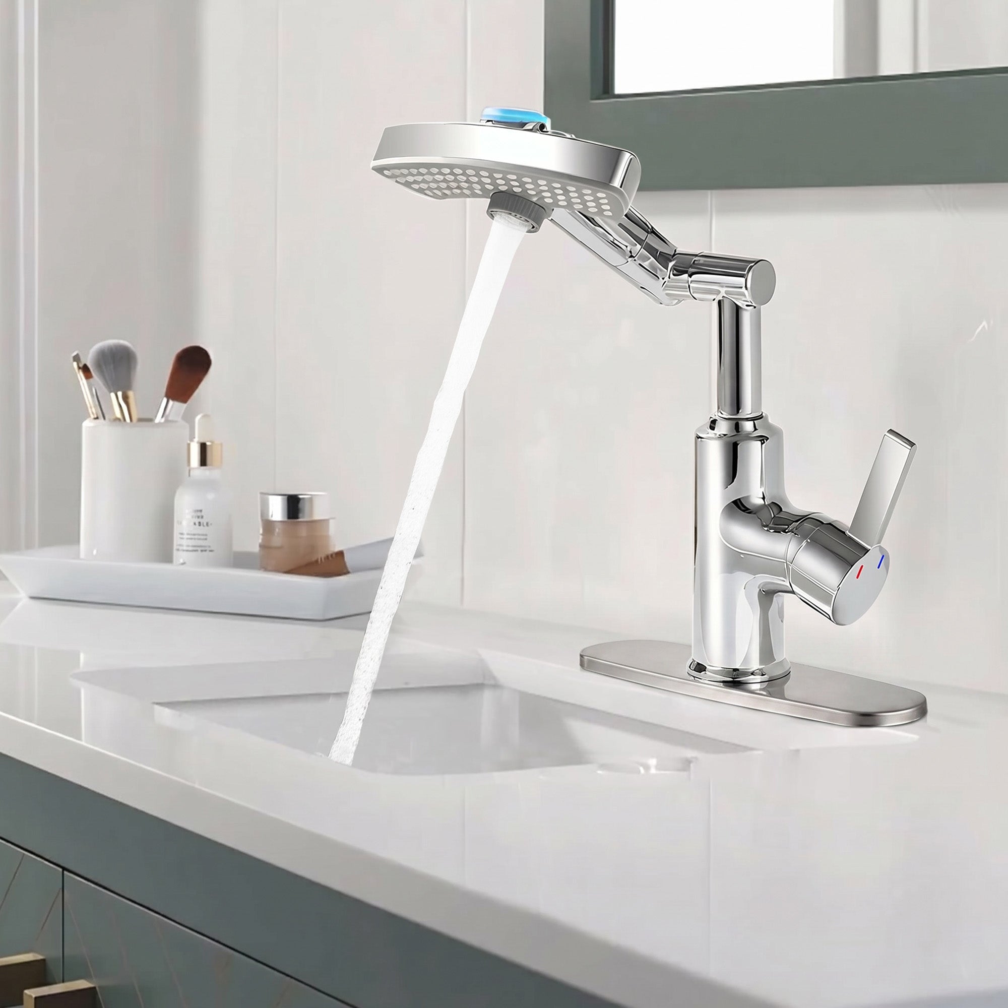 LED Temperature Display Bathroom Faucet with Digital Screen by HouseOfZazla