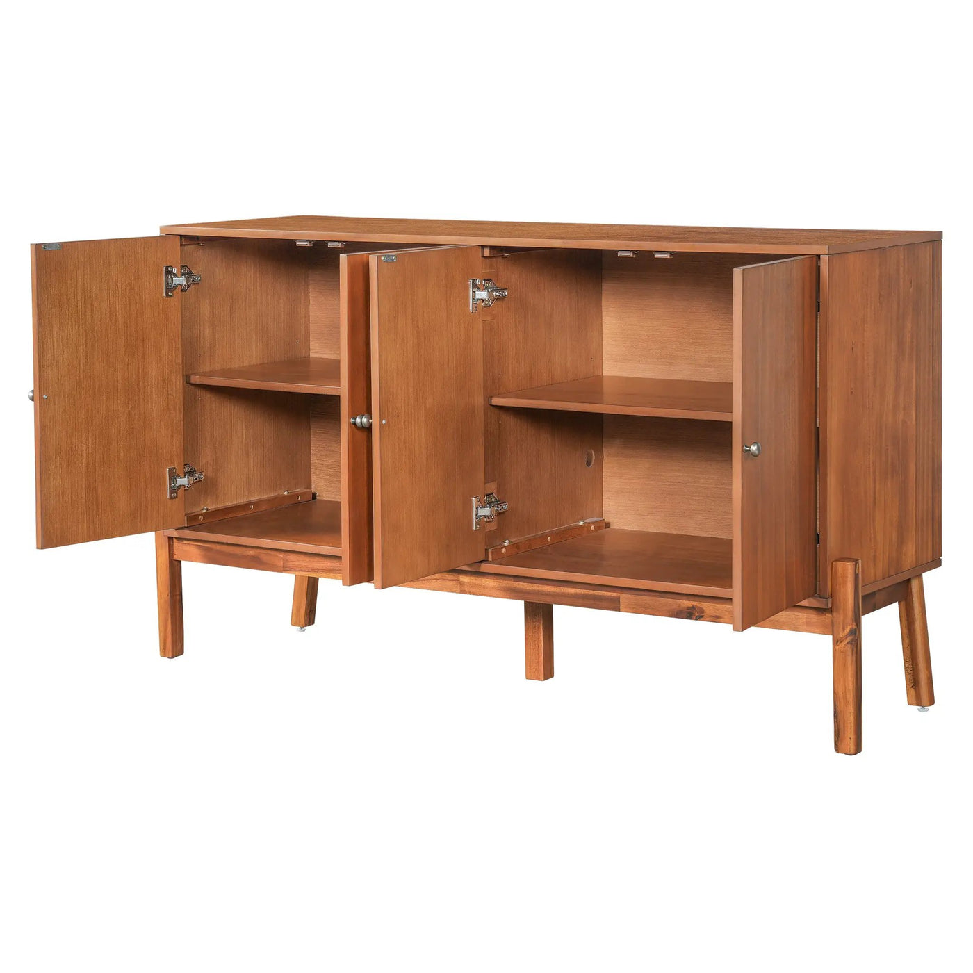 Vintage Sideboard Buffet Cabinet, 56.8" W x 18" D x 34.2" H by HouseOfZazla
