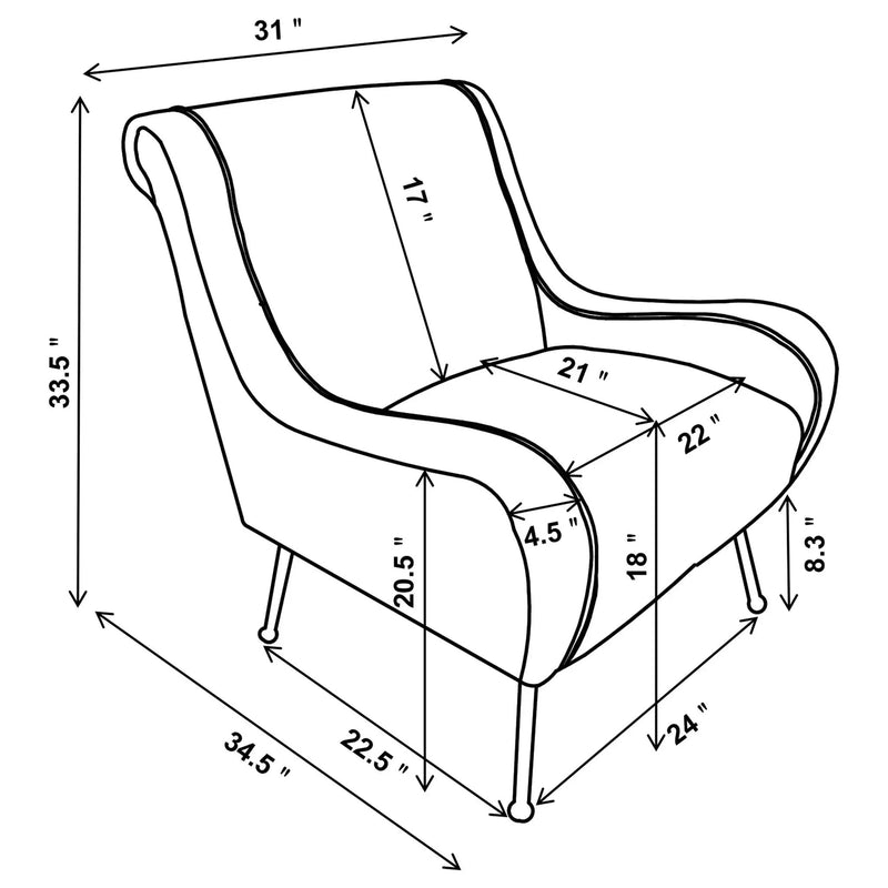 Lundy - Accent Chair by HouseOfZazla
