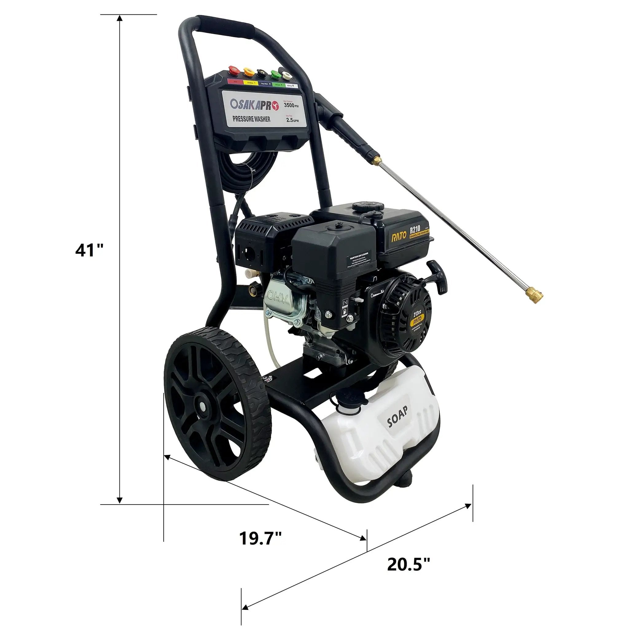 3500PSI Gas Pressure Washer by HouseOfZazla