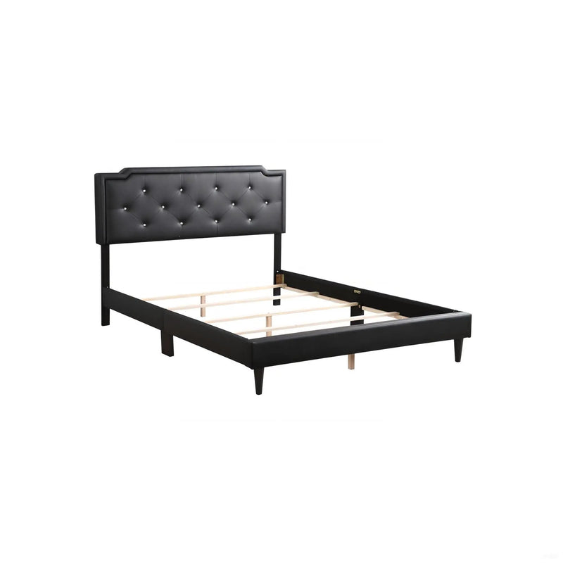 Button Tufted Bed Charming For Cozy Spaces by Unique Piece Furniture