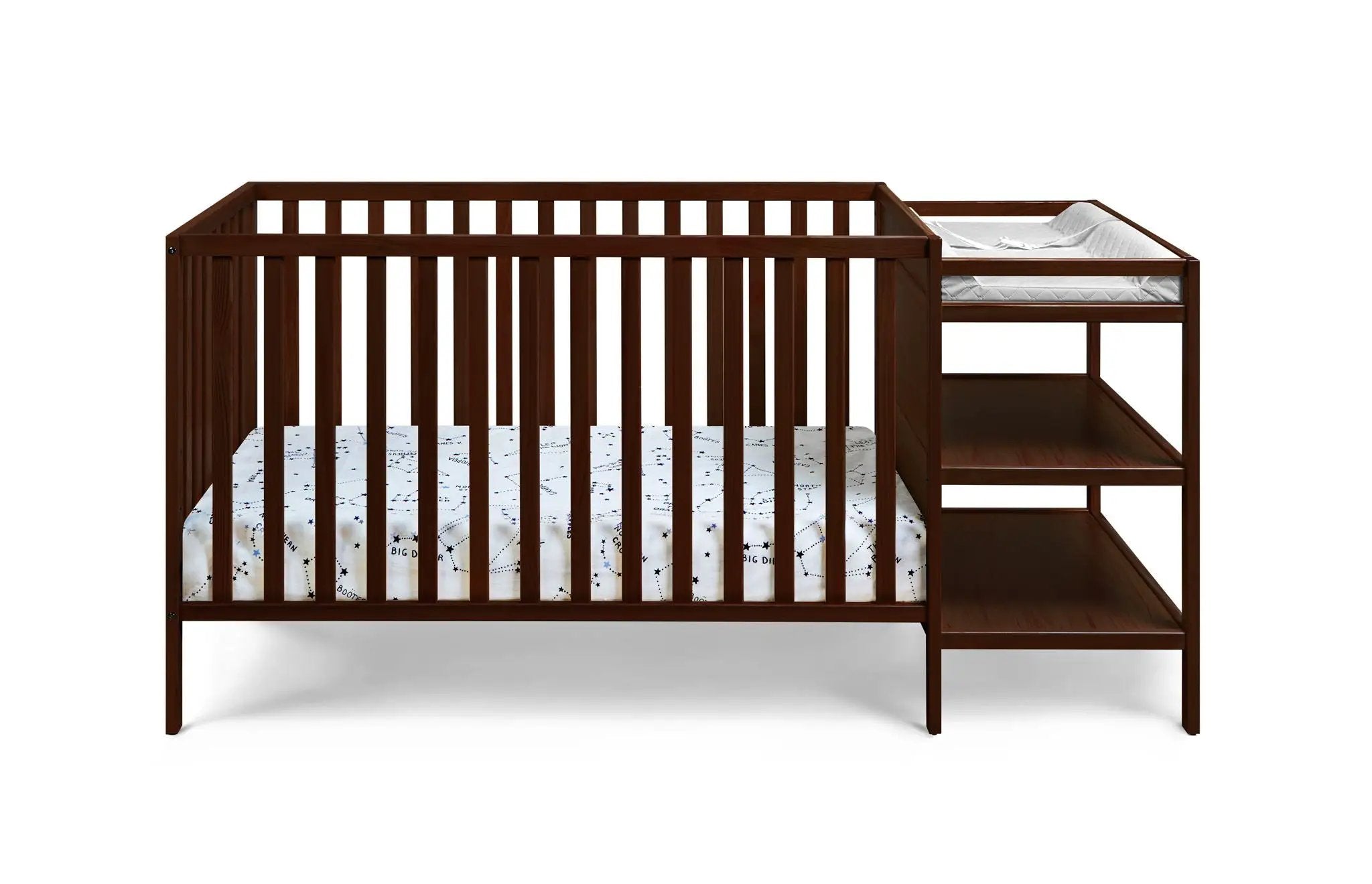 Palmer - 3-in-1 Convertible Crib / Changer Combo by HouseOfZazla