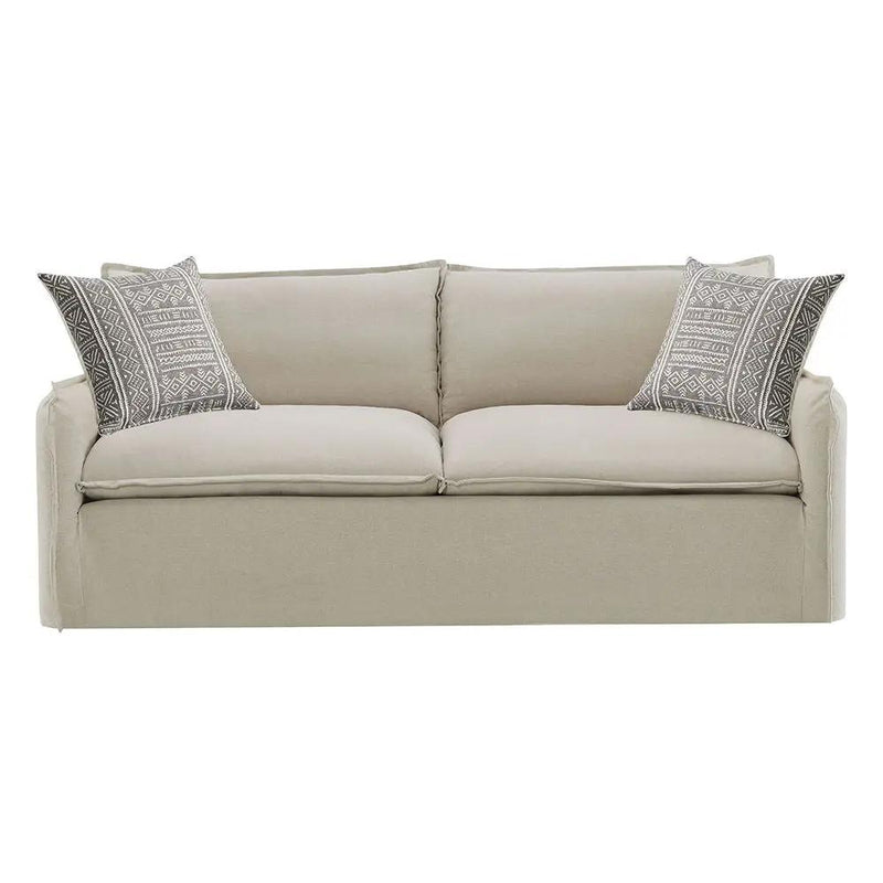 Upendo - Sofa With 2 Pillows - Beige Linen by Unique Piece Furniture