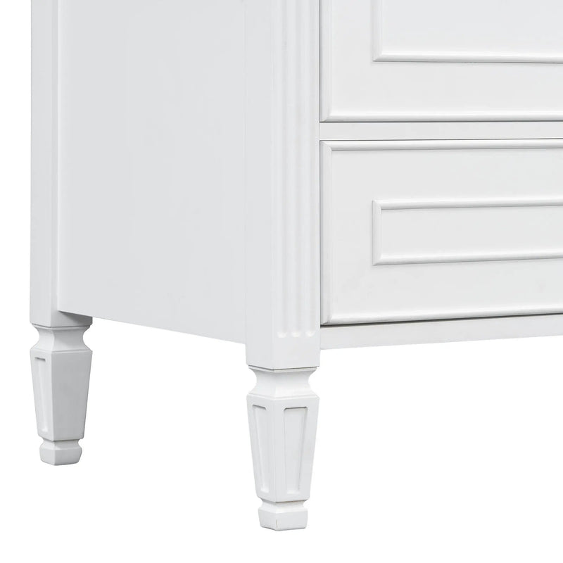 Freestanding Vanity With 1 Drawer & 2 Soft Close Doors With Door Mounted Storage by HouseOfZazla