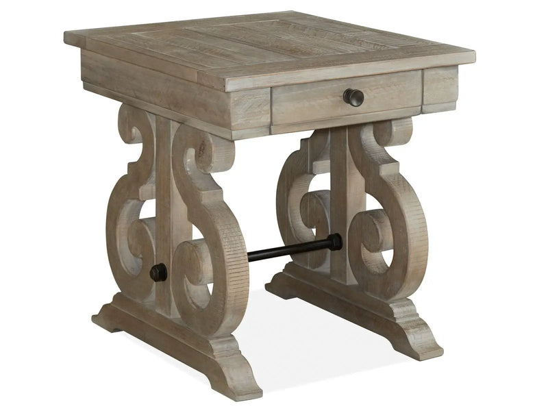 Tinley Park - Rectangular End Table - Dove Tail Gray by Unique Piece Furniture