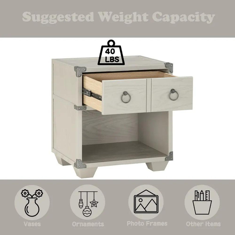 Orchest - Nightstand - Gray by Unique Piece Furniture