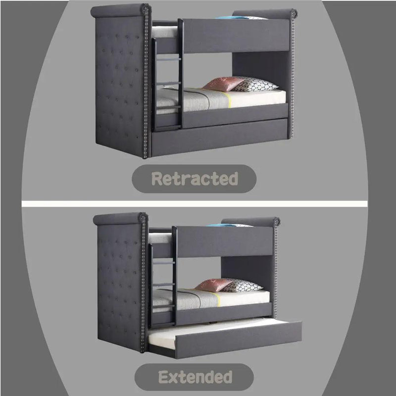 Romana II - Bunk Bed & Trundle by Unique Piece Furniture