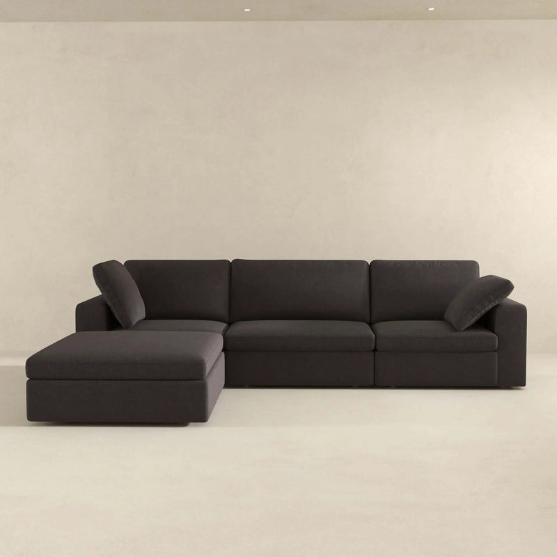 Cecilia - Modular Corner Sectional Modern Sofa by HouseOfZazla