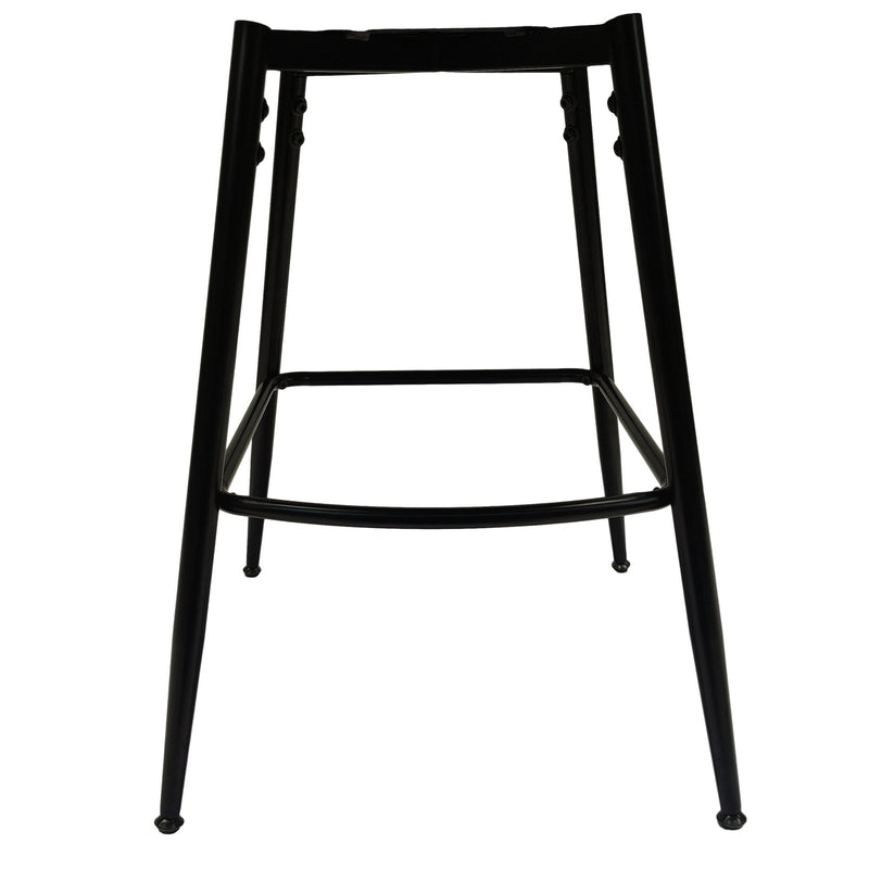 Bar Stool 360 Swivel With Back Footrest by HouseOfZazla