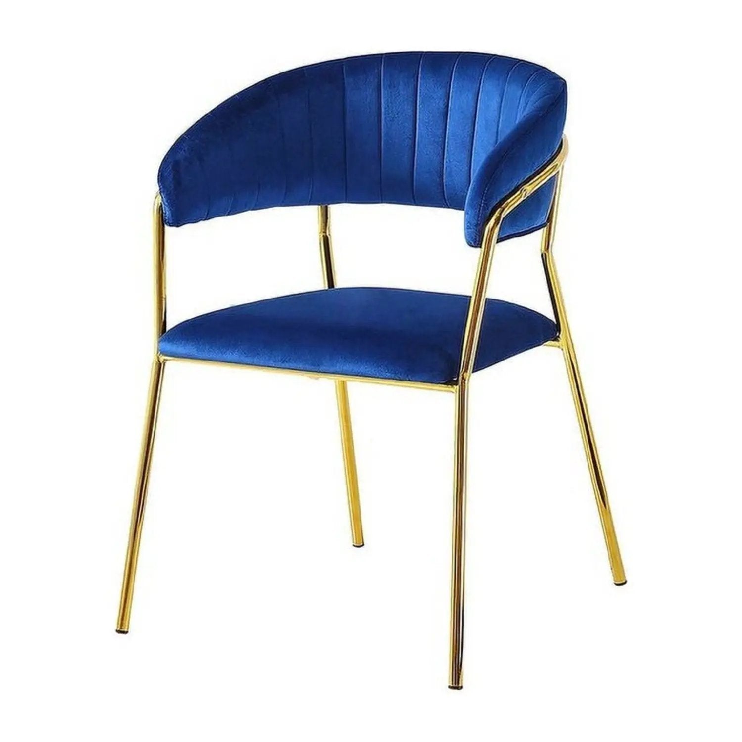 Accent Armchair For Home (Set of 2) - Blue by Unique Piece Furniture