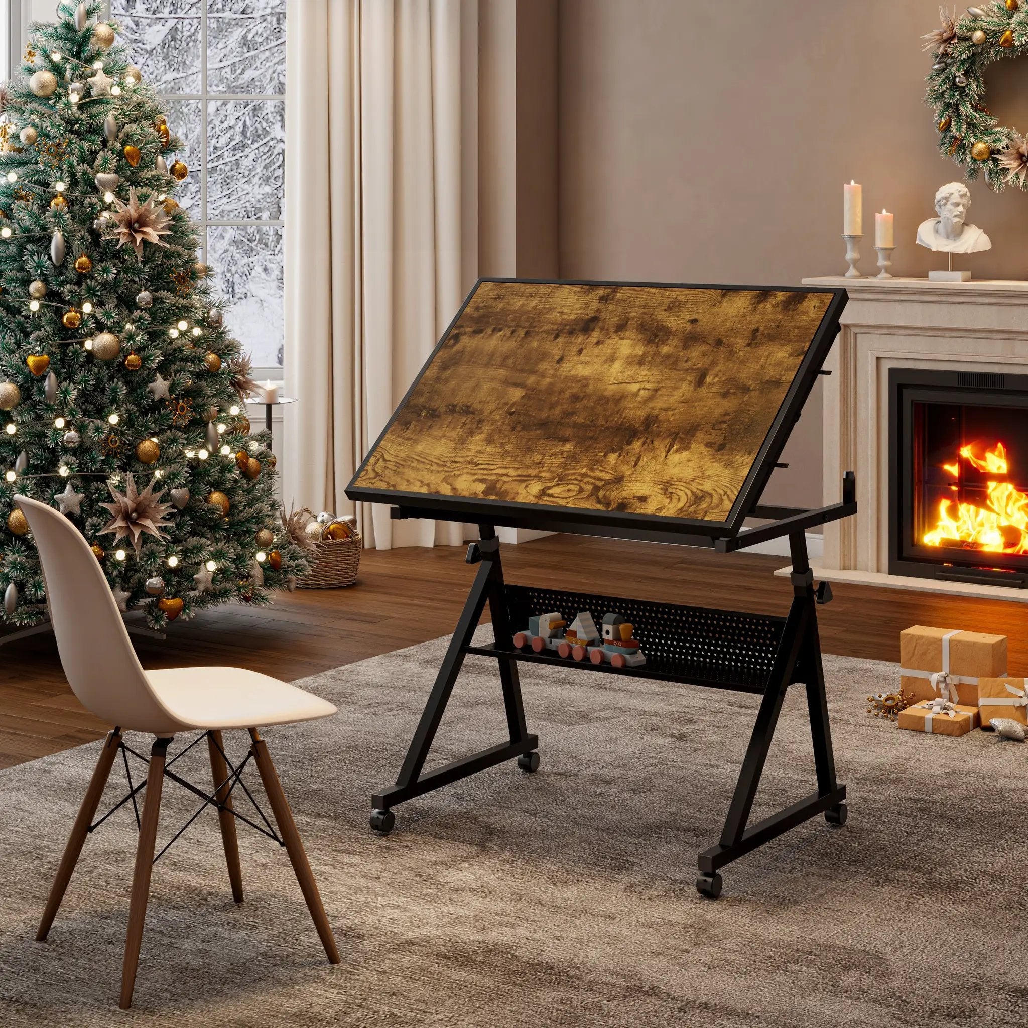1500 Pieces Jigsaw Puzzle Table Board for Adults by HouseOfZazla