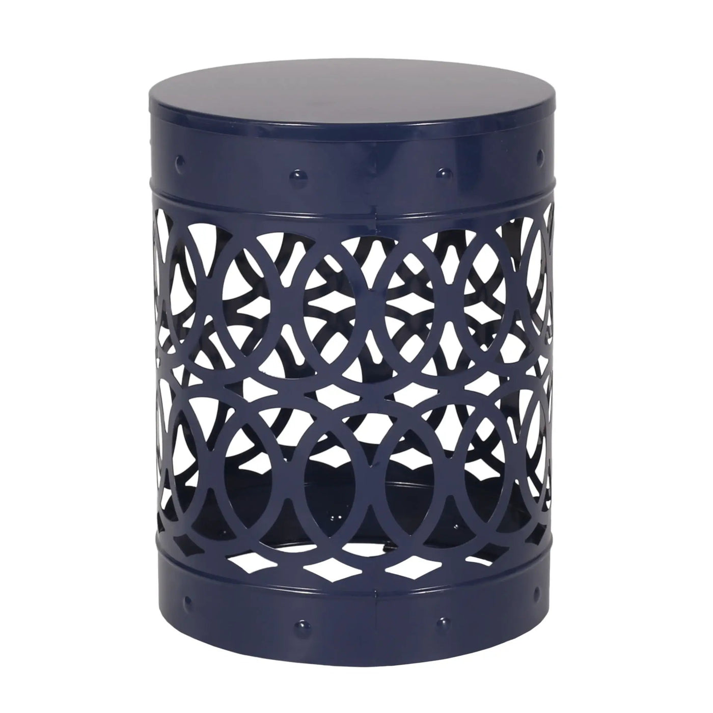 Outdoor Metal Large End Table, Modern Design by HouseOfZazla