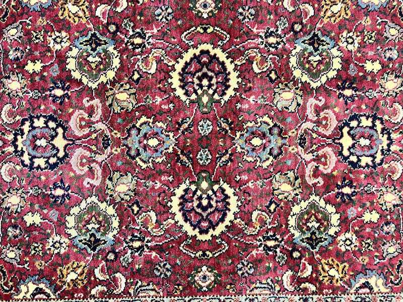 Karastan Rug 4x6, Williamsburg Herati #558, Wool Karastan Carpet, Vintage Karastan Persian Area Rug, Wool Pile by Jewel Rugs