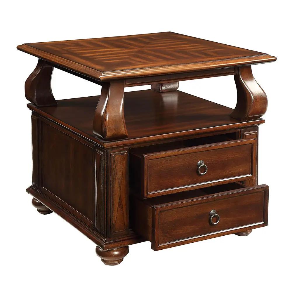 Amado - End Table - Walnut by Unique Piece Furniture