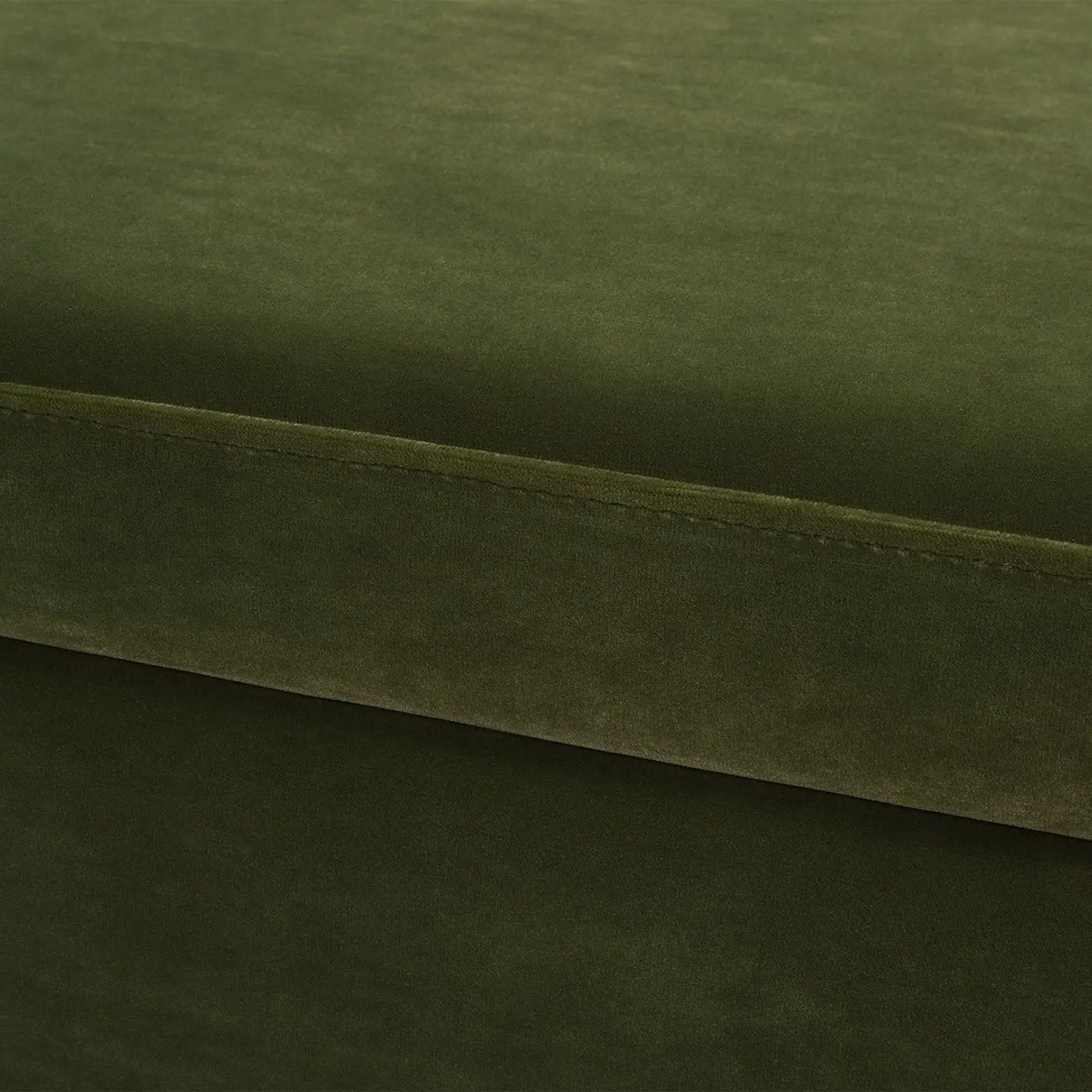 Knox - Square Storage Cocktail Ottoman - Olive Green by Unique Piece Furniture
