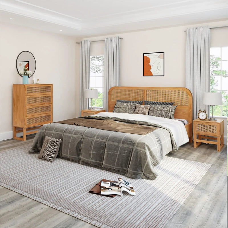 Talo - 4 Drawer Dresser - Natural by Unique Piece Furniture