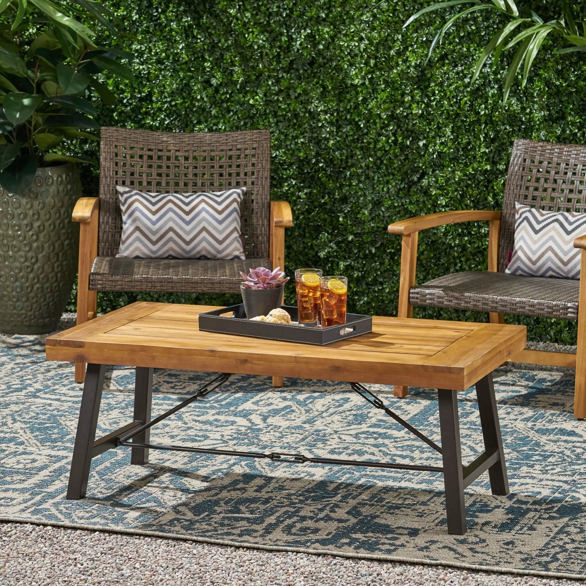 Outdoor Coffee Table - Teak by HouseOfZazla