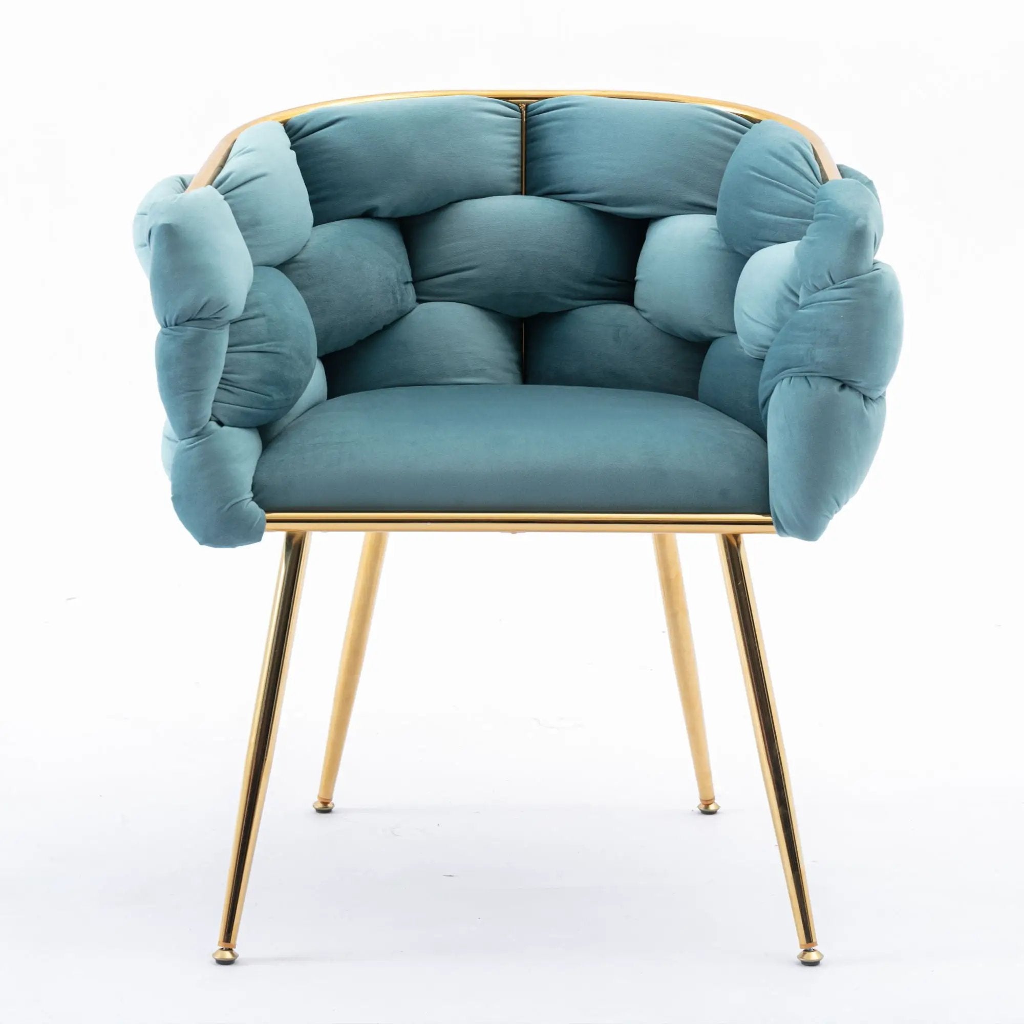 Luxury Modern Simple Leisure Single Sofa Chair Bedroom Lazy Person Household Dresser Stool Manicure Table Back Chair by HouseOfZazla