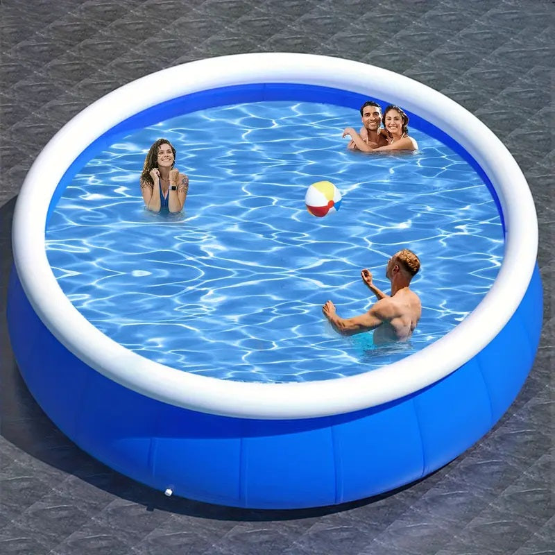 Inflatable Swimming Pool 244" x 63" Butterfly Design by HouseOfZazla