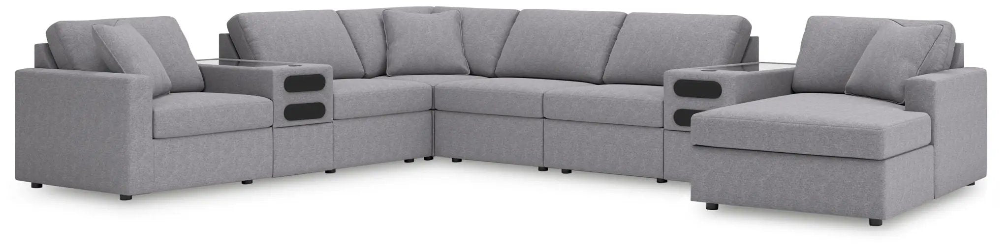 Modmax - Sectional - Granite by Unique Piece Furniture