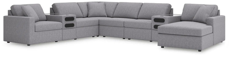 Modmax - Sectional - Granite by Unique Piece Furniture