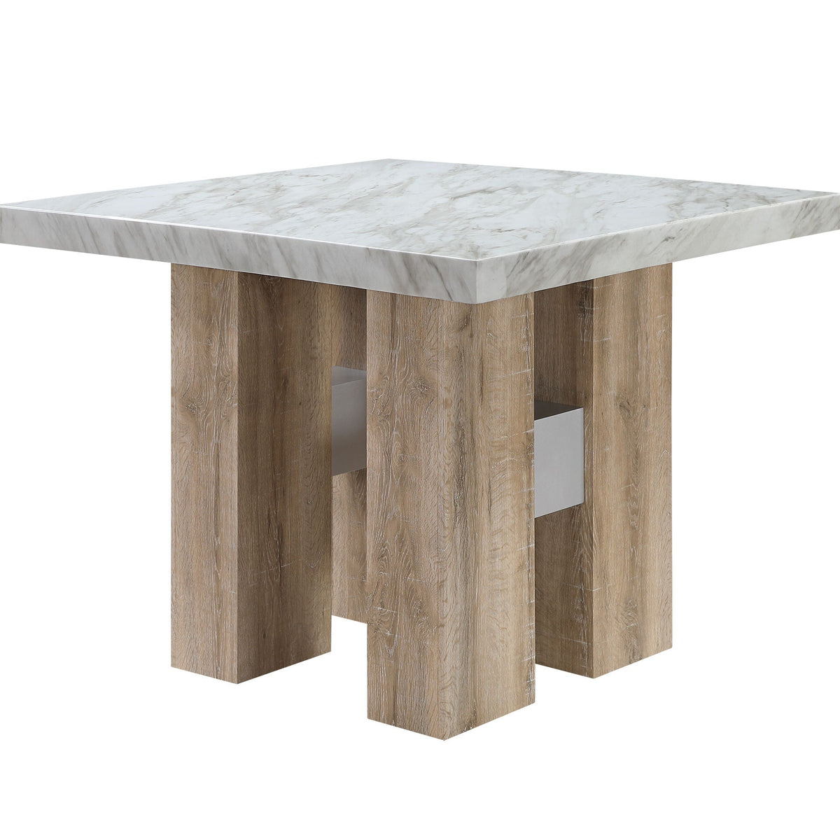 Mikha Bar Table with Extra Thick Top - Black, White, or Light Brown, photo 12 of 18