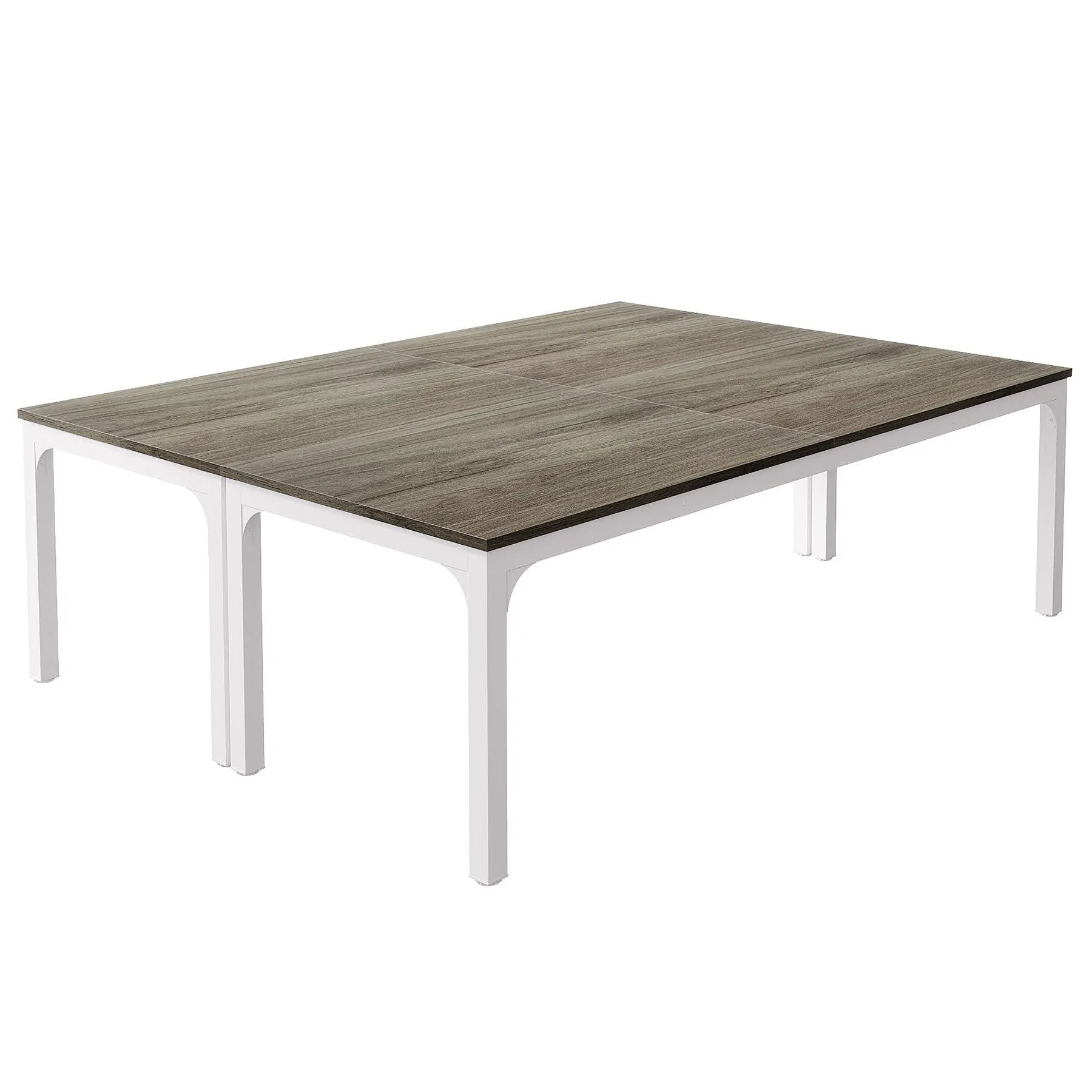 Extra Long 2 Person Computer Desk With Collaborative Workstation by HouseOfZazla