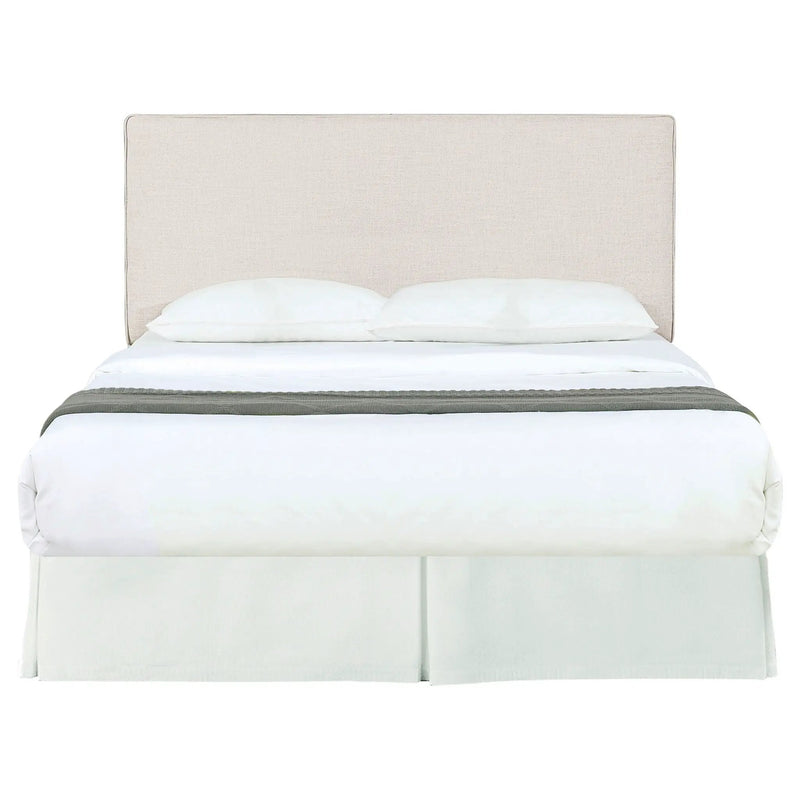 Kosmo Upholstered Queen or Full Panel Headboard Sand by Unique Piece Furniture