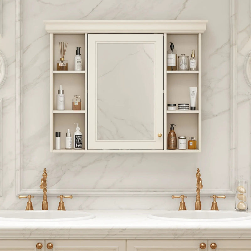 Wall Mounted Bathroom Storage Cabinet With Mirror Door by Unique Piece Furniture