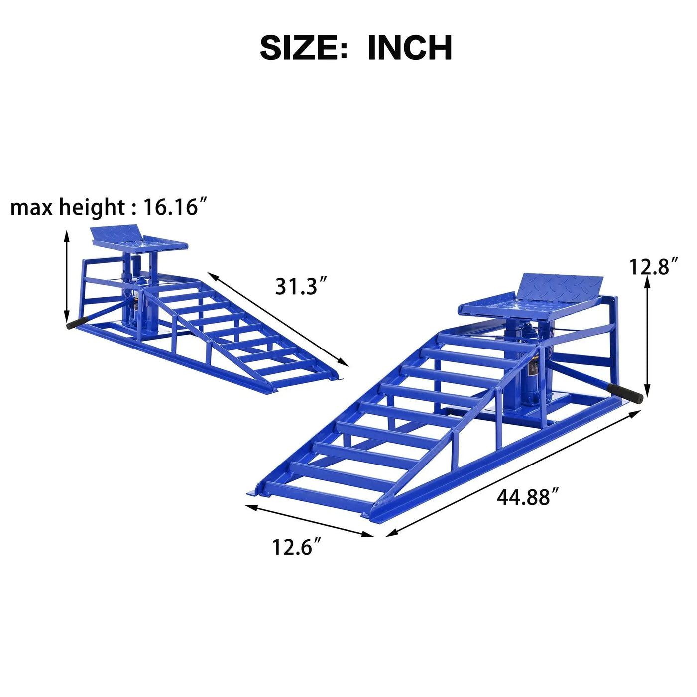 Suxidi - 5 Ton Auto Car Truck Service Ramps Lifts, Hydraulic Automotive Lift by HouseOfZazla