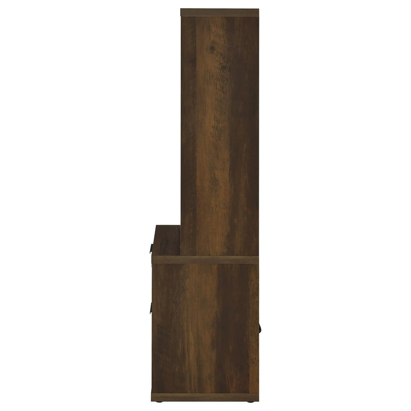 Westpark 3-piece Wall Unit Bookcase Set with USB Dark Pine by Unique Piece Furniture
