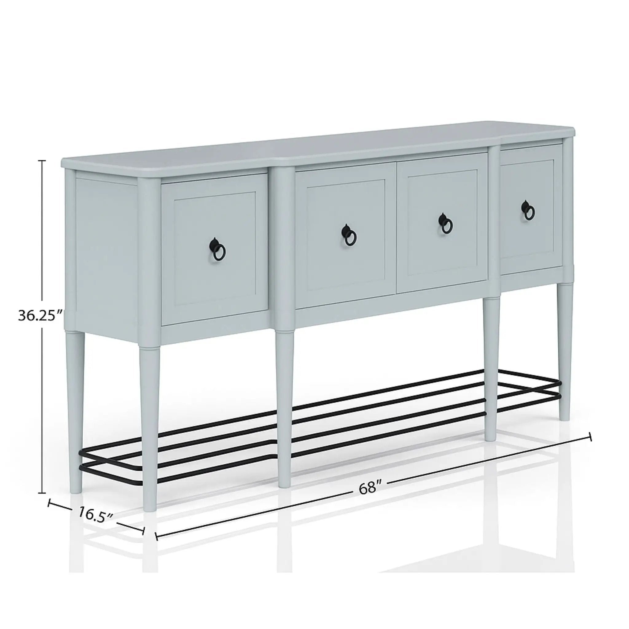 Breakfront Sideboard - Light Blue by HouseOfZazla